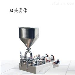 半自动卧式120克花生酱单头膏体灌装机