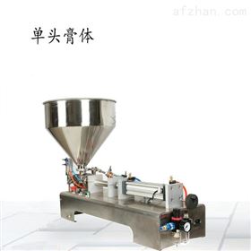 500ml蜂蜜半自动单头定量膏体灌装机价格